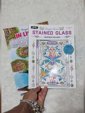 Designer Series Coloring Books 2pk